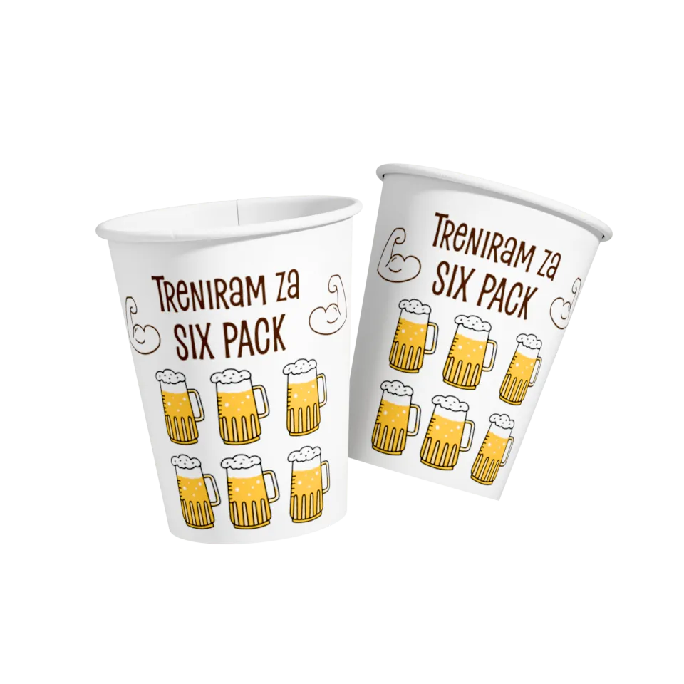 Lončki Treniram za six pack