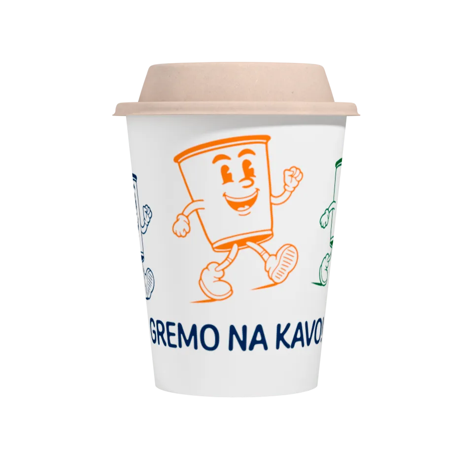 Lončki s pokrovom Gremo na kavo!